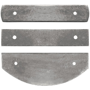 Ashley Norton Pull Backplates - White Medium