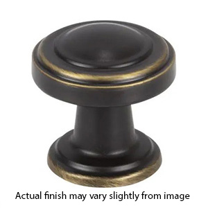 313 - Bronte - 1 1/8" Cabinet Knob - Cafe Bronze