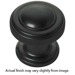 313 - Bronte - 1 1/8" Cabinet Knob - Matte Black