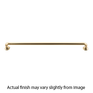 424 - Elizabeth - 12" Cabinet Pull - Warm Brass