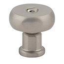 A980 - Everitt - 1-3/16" Cabinet Knob - Brushed Nickel