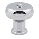 A980 - Everitt - 1-3/16" Cabinet Knob - Polished Chrome