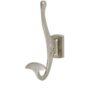 Legacy - Double Hook - Brushed Nickel