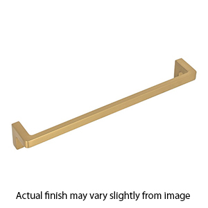 A404 - Logan - 192mm Cabinet Pull - Warm Brass