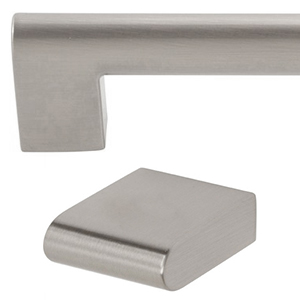 Round Rail - Brushed Nickel