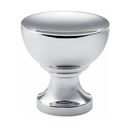 328 - Shelley - 1.25" Cabinet Knob - Polished Chrome