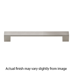 A825 - Wide Square - 192mm Cabinet Pull - Brushed Nickel