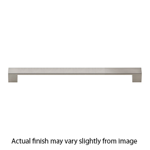 A920 - Wide Square - 288mm Cabinet Pull - Brushed Nickel