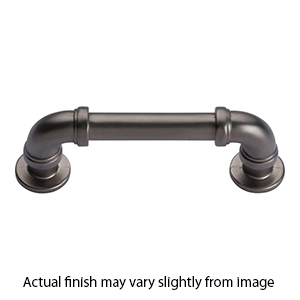 432 - Steampunk - 3-3/4" Cabinet Pull - Graphite