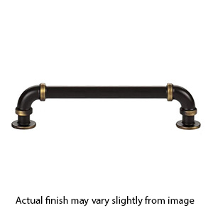 368 - Steampunk - 5" Cabinet Pull - Cafe Bronze