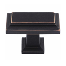 290 - Sutton Place - Rectangle Cabinet Knob - Venetian Bronze