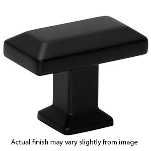 A661 - Sweetbriar Lane - 1.5" Rectangle Cabinet Knob - Matte Black