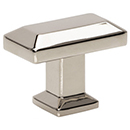 A661 - Sweetbriar Lane - 1.5" Rectangle Cabinet Knob - Polished Nickel