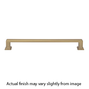 A667 - Sweetbriar Lane - 8-13/16"cc Cabinet Pull - Warm Brass