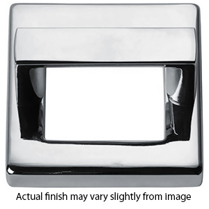 408 - Tableau - 1-7/8" Square Cabinet Pull - Polished Chrome