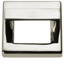 408 - Tableau - 1-7/8" Square Cabinet Pull - Polished Nickel