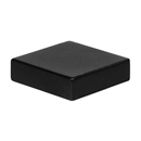 A833 - Thin Square - 1.25" Cabinet Knob - Matte Black