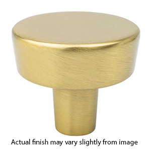 2644-1MDB-P - Brookridge - Round Cabinet Knob - Brushed Gold