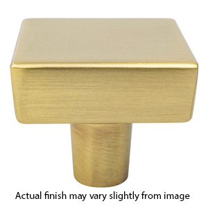 2649-1MDB-P - Brookridge - Square Cabinet Knob - Brushed Gold