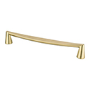 2355-1MDB-P - Domestic Bliss - 8-13/16" cc Cabinet Pull - Brushed Gold