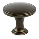 9254-1ORB-P - Oasis - 1-3/4" Cabinet Knob - Oil Rubbed Bronze