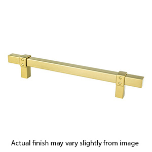 5106-4MDB-P - Rivet Rebel - 8-13/16" cc Cabinet Pull - Brushed Gold