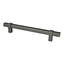 5099-4SLT-P - Rivet Rebel - 6-5/16" cc Cabinet Pull - Slate