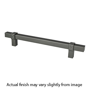 5100-4SLT-P - Rivet Rebel - 8-13/16" cc Cabinet Pull - Slate