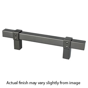 5098-4SLT-P - Rivet Rebel - 5-1/16" cc Cabinet Pull - Slate