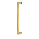 1270-1MDB-P - Subtle Surge - 12" cc Appliance Pull - Brushed Gold