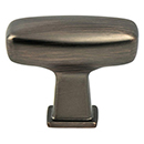 1237-10VB-P - Subtle Surge - 2" Cabinet Knob - Verona Bronze