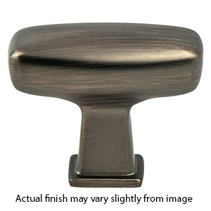 1237-10VB-P - Subtle Surge - 2" Cabinet Knob - Verona Bronze