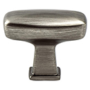 1241-1VTN-P - Subtle Surge - 2" Cabinet Knob - Vintage Nickel