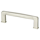 1242-1BPN-P - Subtle Surge - 3-3/4" cc Cabinet Pull - Brushed Nickel