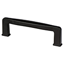 1245-1055-P - Subtle Surge - 3-3/4" cc Cabinet Pull - Matte Black