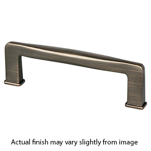 1243-10VB-P - Subtle Surge - 3-3/4" cc Cabinet Pull - Verona Bronze