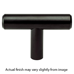 0839-2055-P - Tempo Bar Pull - 2" Cabinet Knob - Black