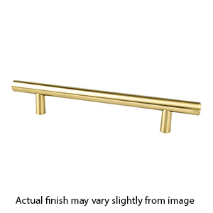 0823-2MDB-P - Tempo Bar Pull - 6-5/16" cc Cabinet Pull - Brushed Gold