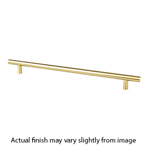 0826-2MDB-P - Tempo Bar Pull - 10-5/64" cc Cabinet Pull - Brushed Gold