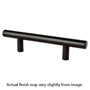 0830-2055-P - Tempo Bar Pull - 3" cc Cabinet Pull - Black