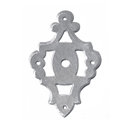 0091P - Bouvet Classic - Cabinet Knob Escutcheon - Pewter