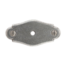 1305-06 - Bouvet Classic - Cabinet Knob Escutcheon - Pewter