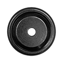 5411-38 - Bouvet Classic - 1.5" Cabinet Knob Rosette - Black