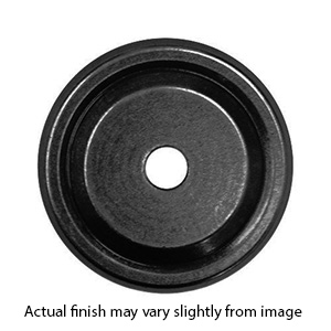 5411-43 - Bouvet Classic - 1.75" Cabinet Knob Rosette - Black