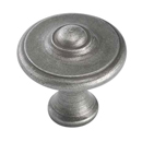 0072-20 - Bouvet Classic - 13/16" Round Cabinet Knob - Pewter