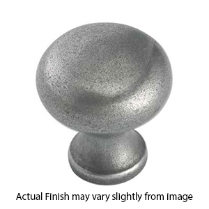 1530-40 - Bouvet Classic - 1-9/16" Round Cabinet Knob - Pewter