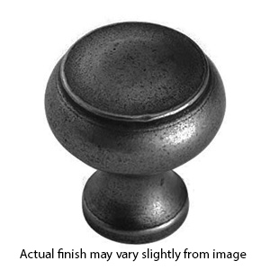 1531-40 - Bouvet Classic - 1-9/16" Round Cabinet Knob - Black