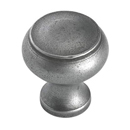 1531-20 - Bouvet Classic - 13/16" Round Cabinet Knob - Pewter