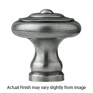 5208-35 - Bouvet Classic - 1-3/8" Round Cabinet Knob - Pewter