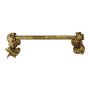 Lily Pad & Dragon Fly - 16" Towel Bar